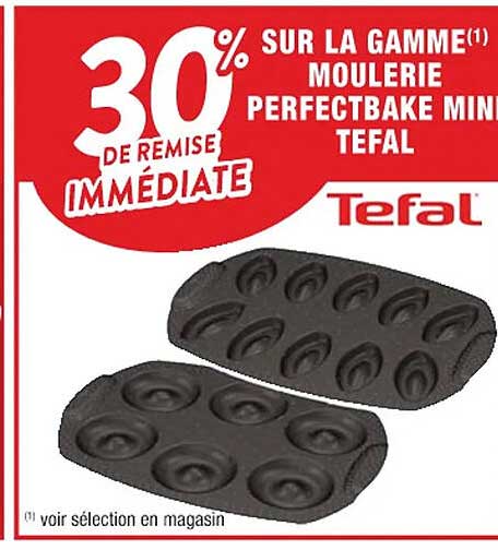 La Gamme Moulerie Perfectbake Mini Tefal