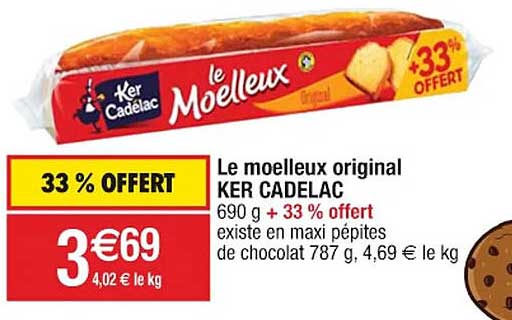 le moelleux original ker cadelac
