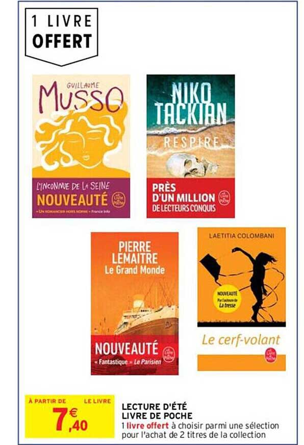 Lecture D'été Livre De Poche