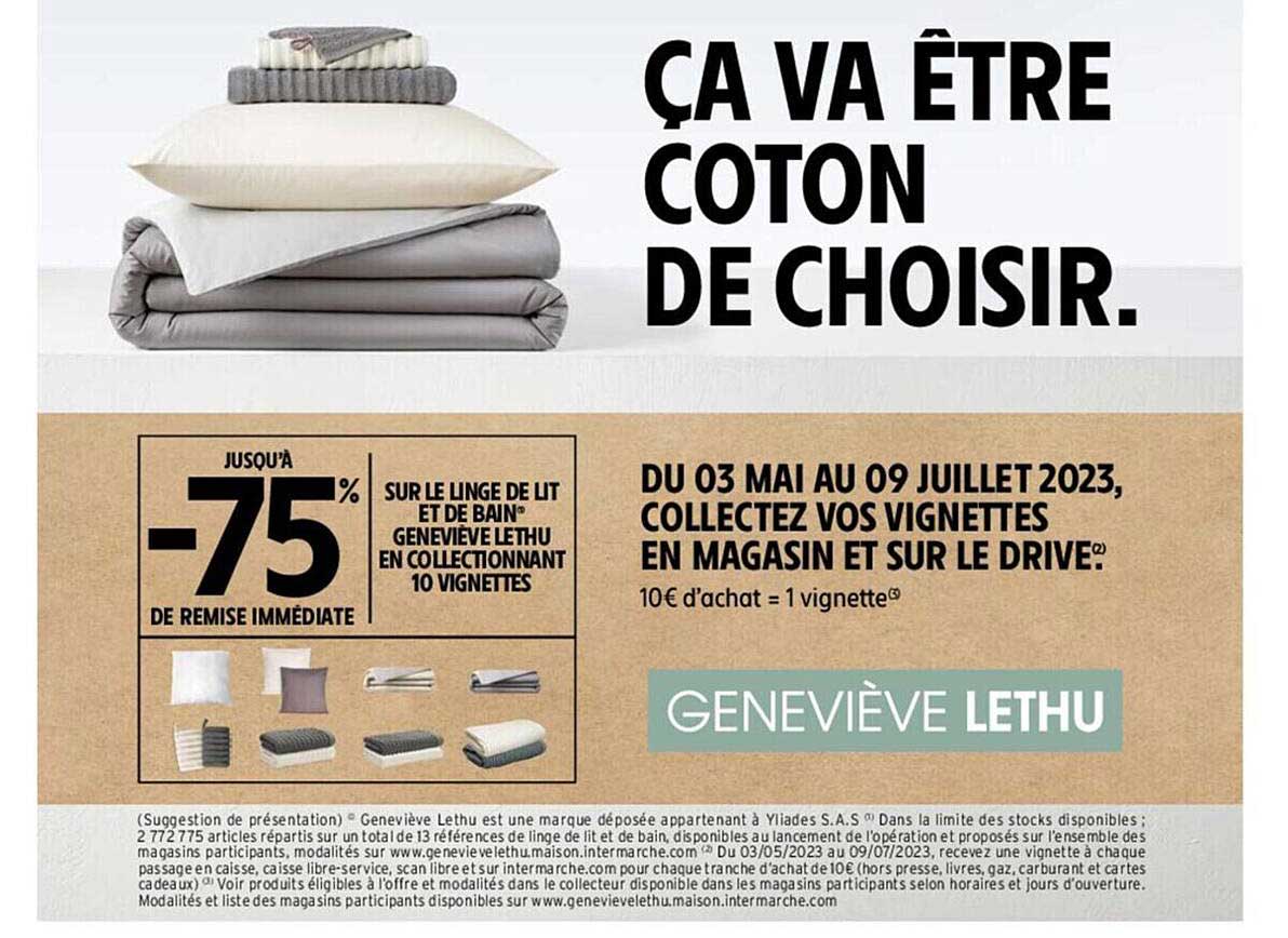 linge de lit et de bain geneviève lethu