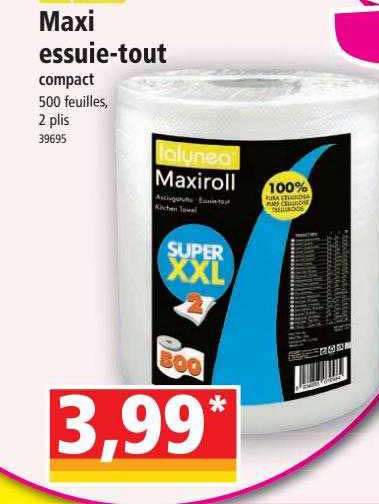 maxi essuie-tout compact