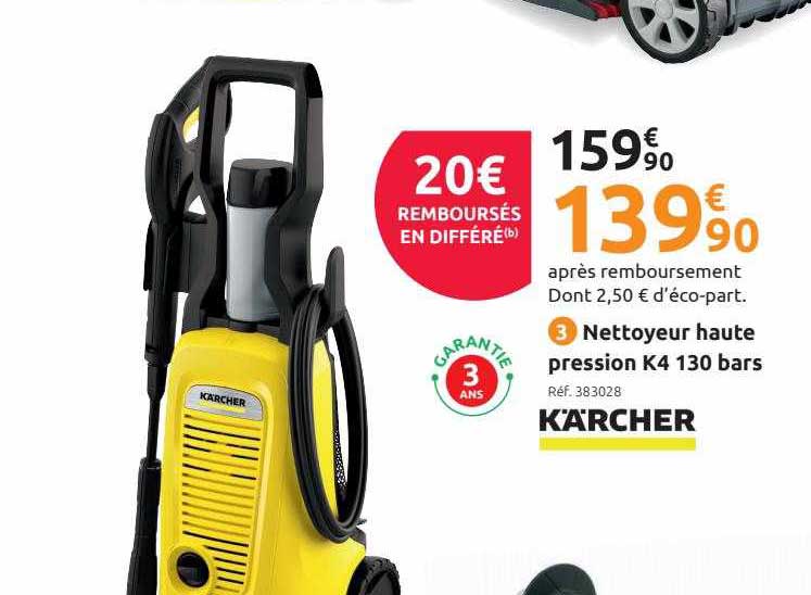 nettoyeur haute pression k4 130 bars kärcher