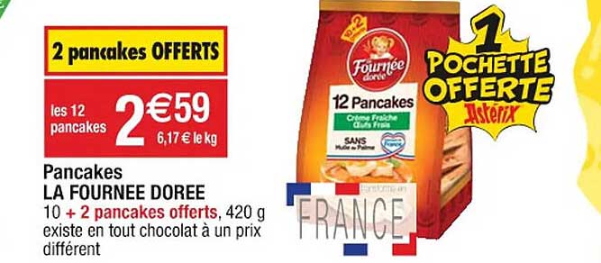 pancakes la fournée dorée