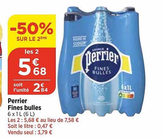 Perrier Fines Bulles
