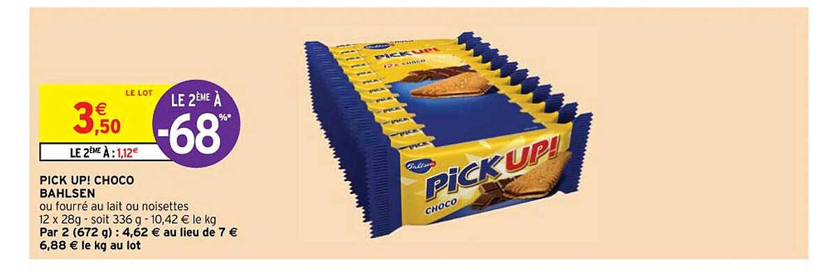 pick up! choco bahlsen