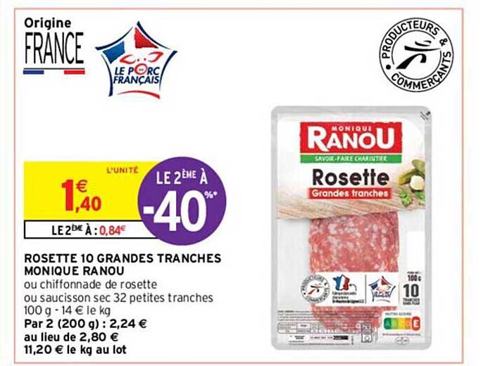 rosette 10 grandes tranches monique ranou