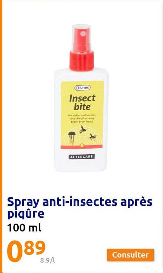 Spray Anti-insectes Après Piqûre