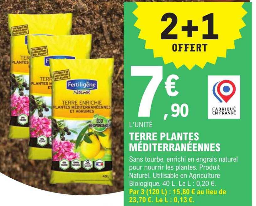 terre plantes méditerranéennes fertiligène