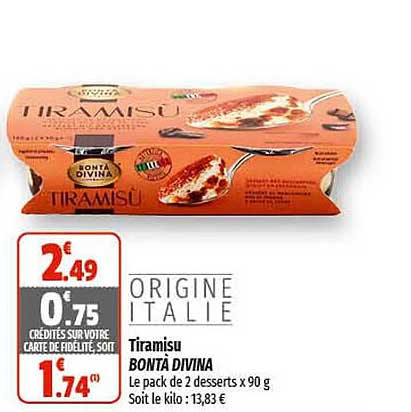 tiramisu bontà divina