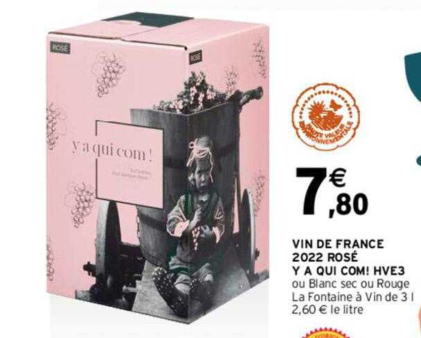 vin de france 2022 rosé y a qui com! hve3