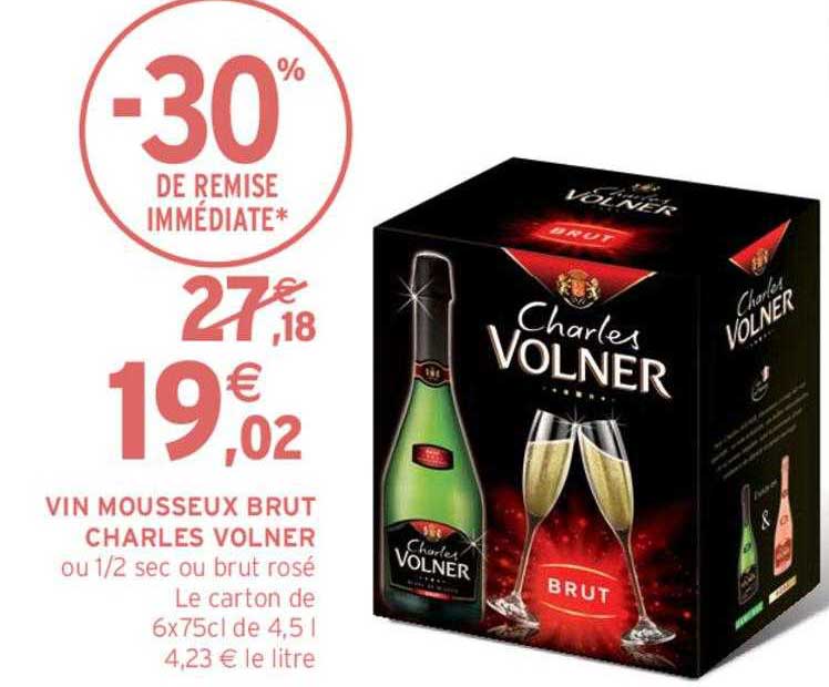vin mousseux brut charles volner