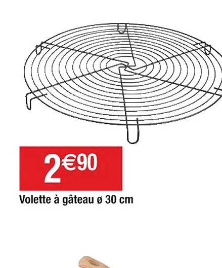 volette à gâteau ø 30 cm