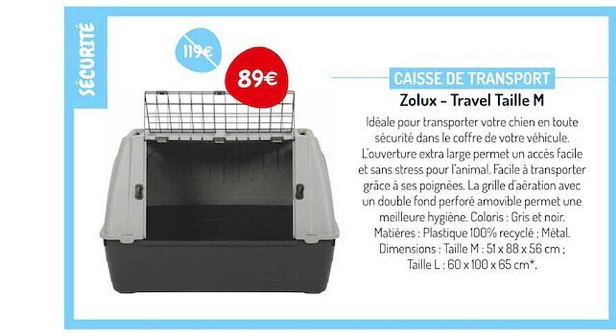 Zolux - Travel Taille M