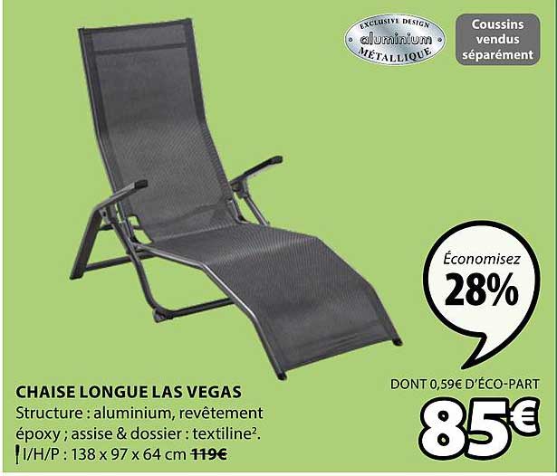chaise longue las vegas