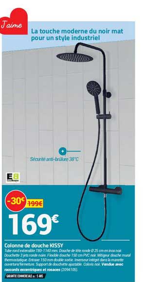 colonne de douche kissy