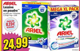 Lessive En Poudre Ariel