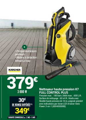 nettoyeur haute pression k7 full control plus