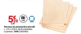 Panneau De Polystyrène Extrudé