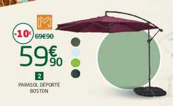 Parasol Déporté Boston