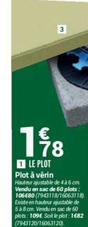 plot à vérin