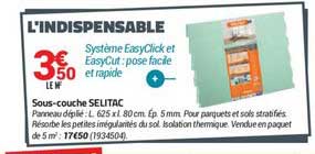 sous couche selitac