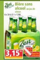 zest bière sans alcool