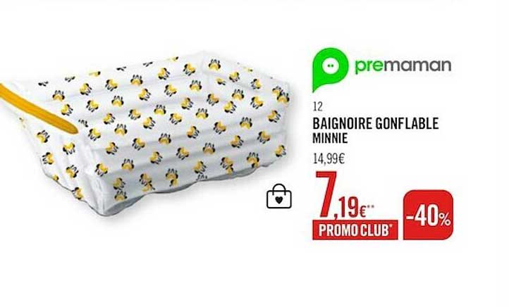 baignoire gonflable minnie premaman