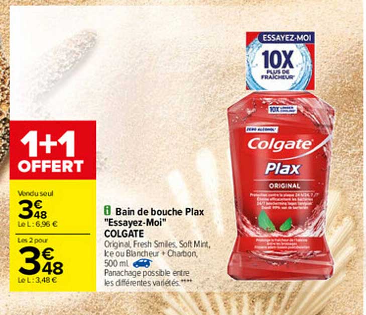 Bain De Bouche Plax "essayez-moi" Colgate