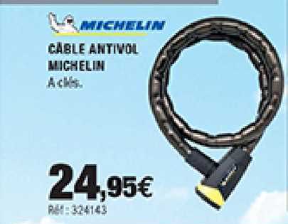 Câble Antivol Michelin