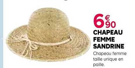 chapeau femme sandrine