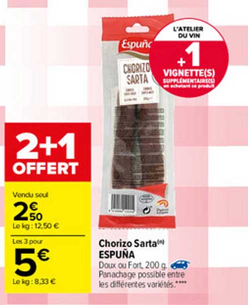 Chorizo Sarta Espuna