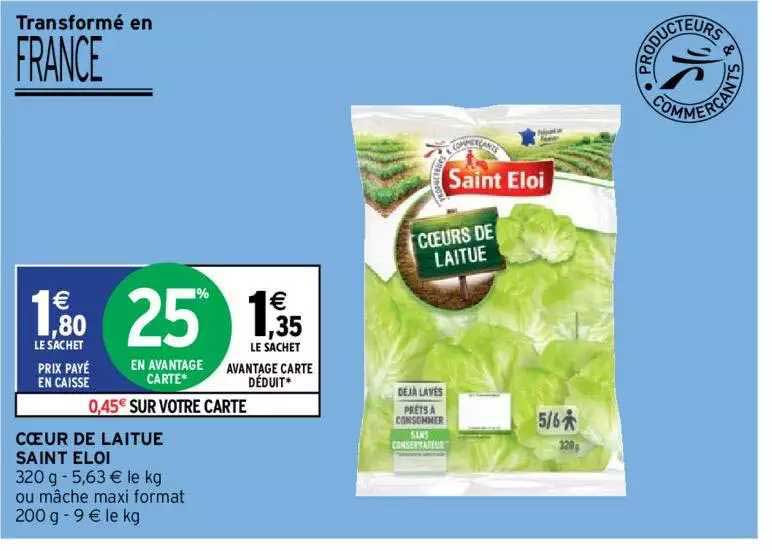 cœur de laitue saint éloi