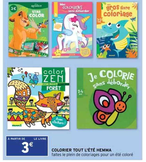 colorier tout l'été hemma