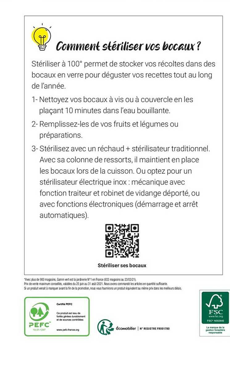 comment stériliser vos bocaux?