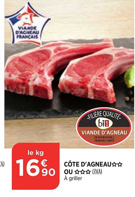 côte d'agneau