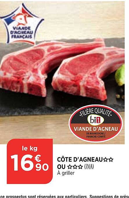 côte d'agneau