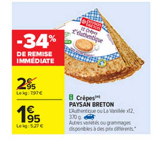 crêpes paysan breton