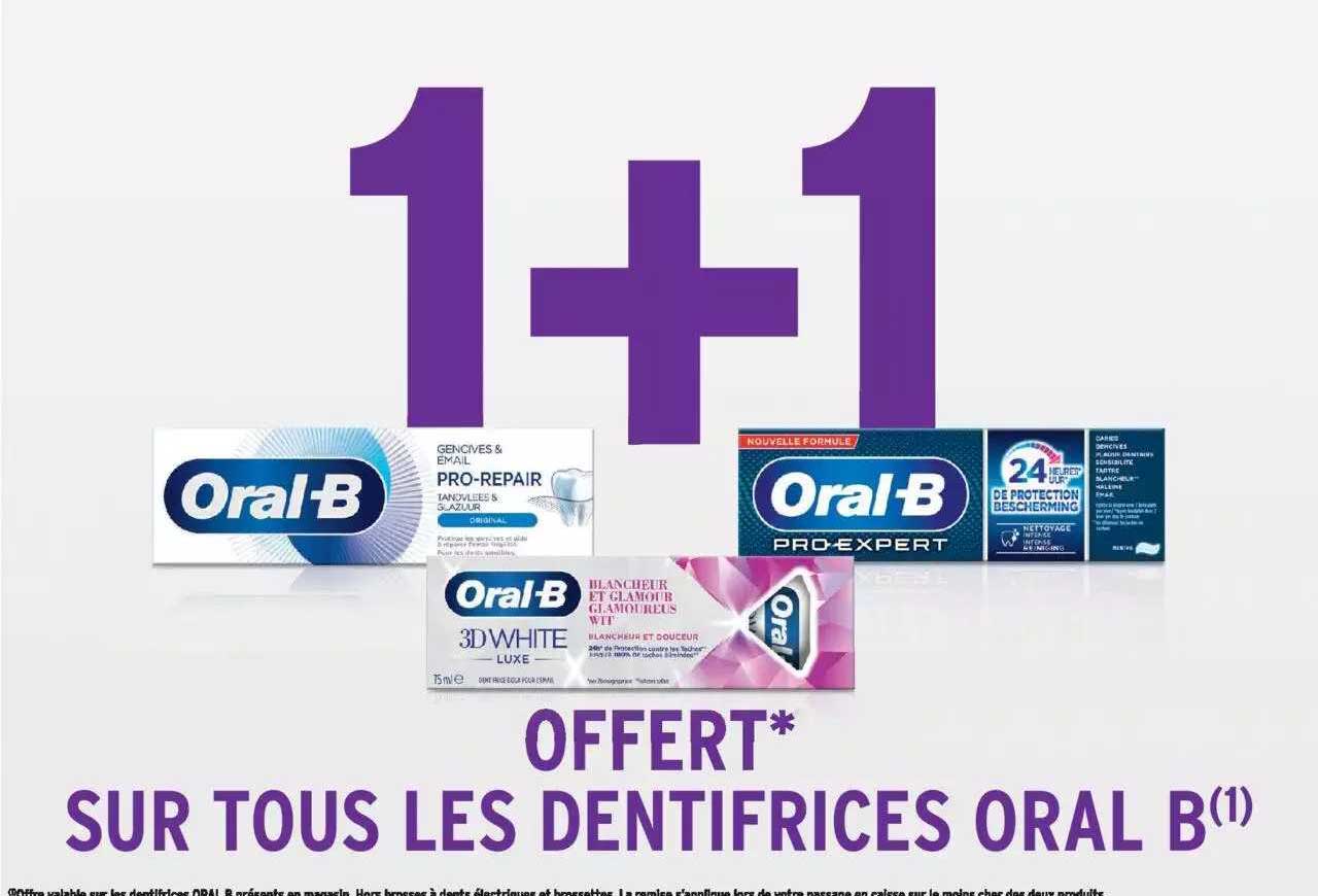 dentifrices oral b