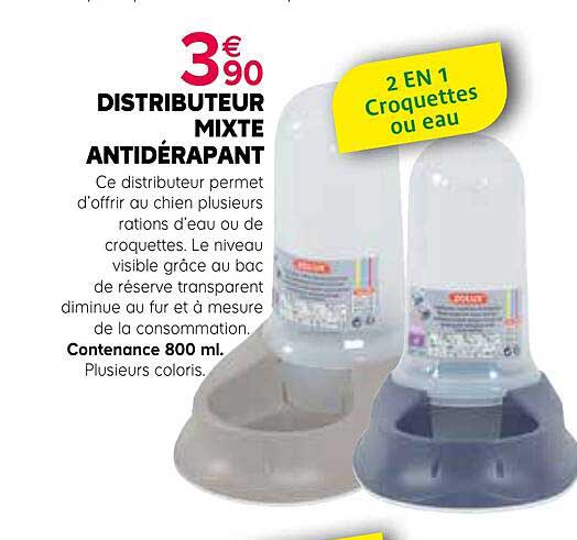 Distributeur Mixte Antidérapant