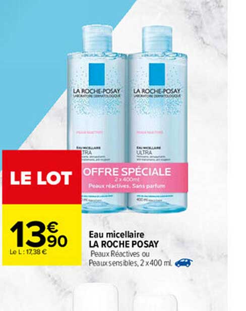 eau micellaire la roche posay