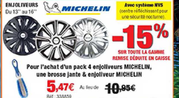 Enjoliveurs Michelin