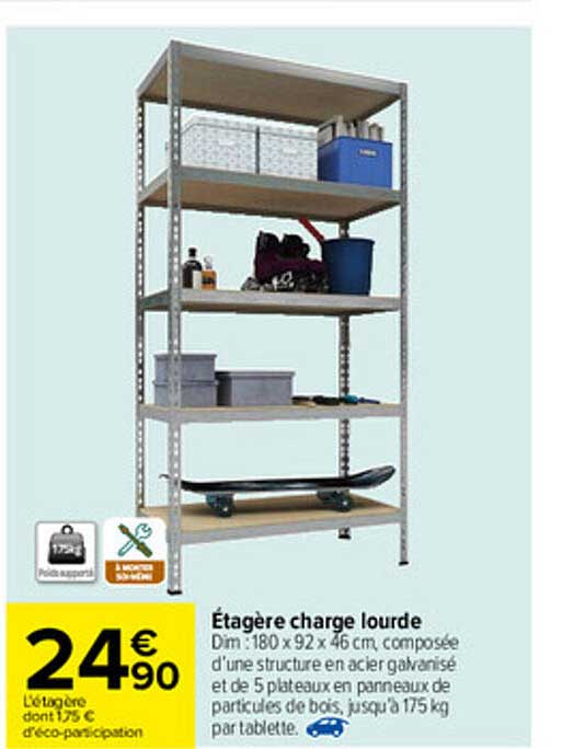 étagère Charge Lourde