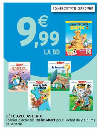 l'été avec asterix