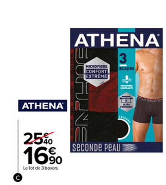 Le Lot De 3 Boxers Athena