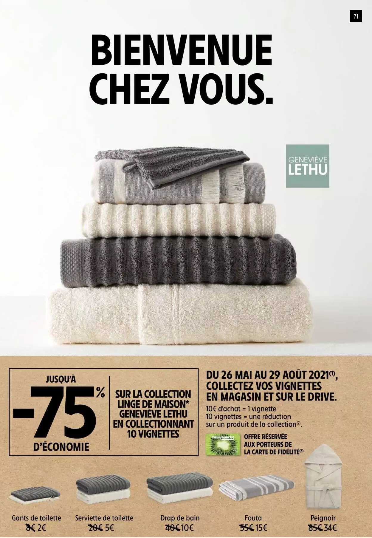 linge de maison geneviève lethu