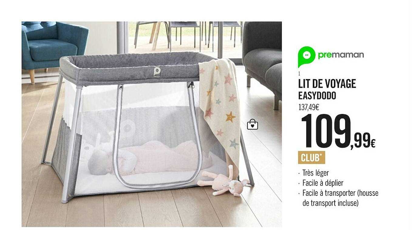lit de voyage easydodo premaman