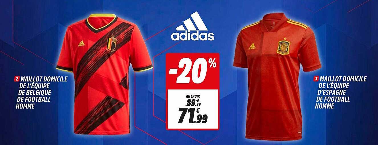 maillot domicile de l'équipe de belgique de football homme