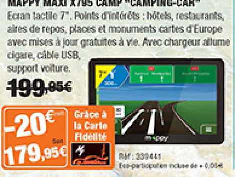 mappy maxi x785 camp "camping-car"