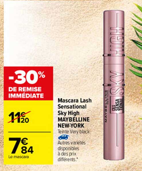 mascara lash sensational sky high maybelline new-york