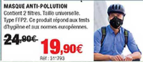 masque anti-pollution